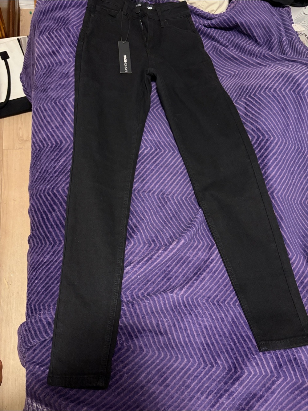 Fashion Nova High Rise Black Women's Jeans